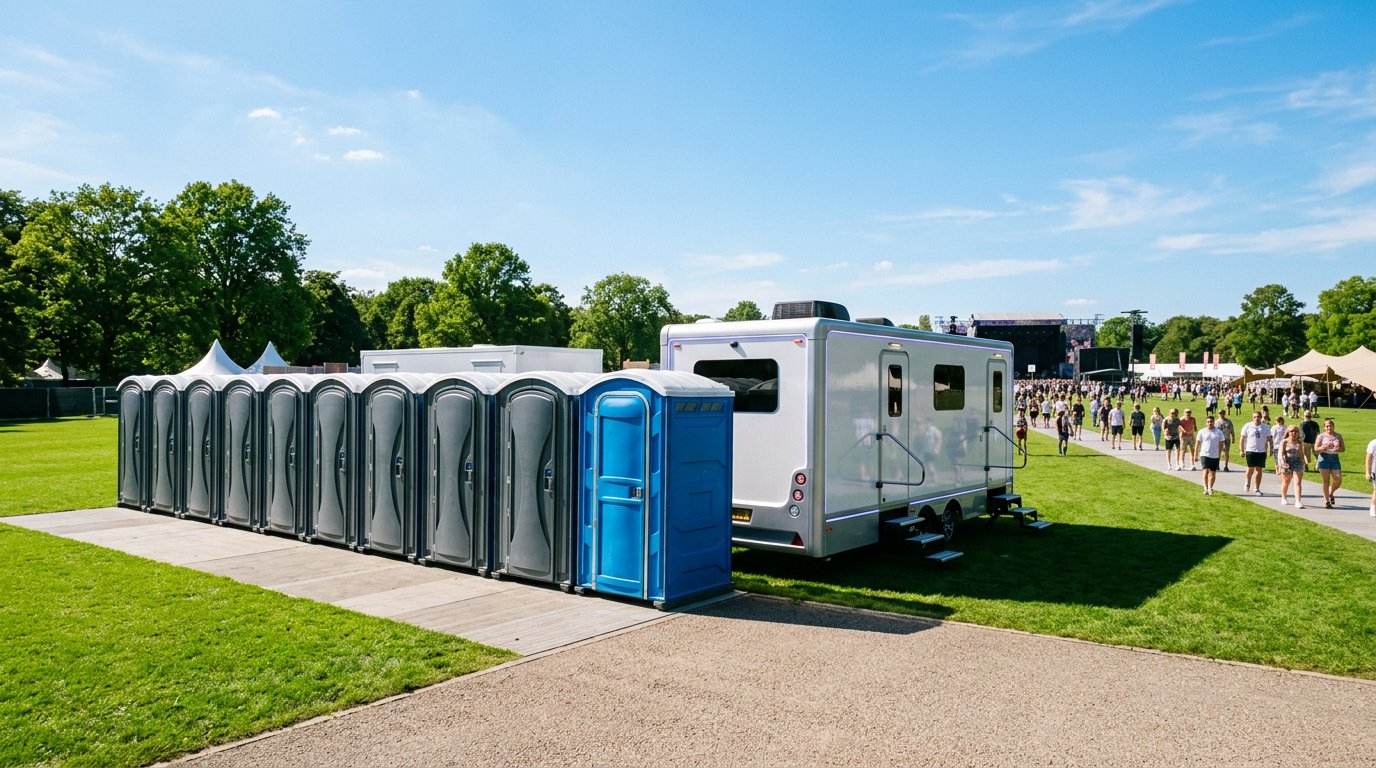 Porta potty rental guide — costs, types, ADA, OSHA